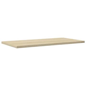 Bookshelf Boards 4 pcs Sonoma Oak 60x30x1.5 cm Engineered Wood