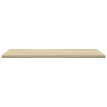 Bookshelf Boards 4 pcs Sonoma Oak 60x30x1.5 cm Engineered Wood