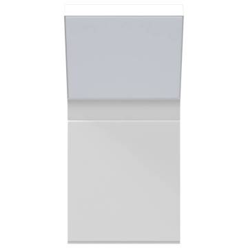 Outdoor LED Wall Light White Die-cast Aluminium