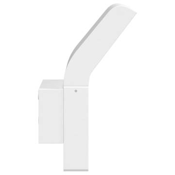 Outdoor LED Wall Light White Die-cast Aluminium