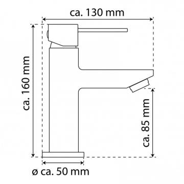 EISL Basin Mixer CALVINO Chrome