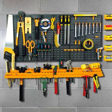 Tool Wall 500x1000 mm 50 Hooks PP