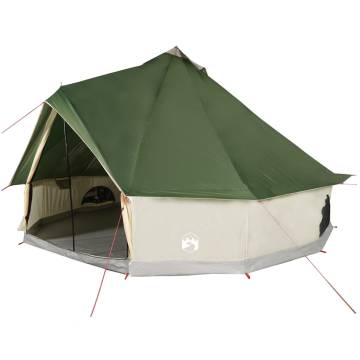 Family Tent Tipi 6-Person Green Waterproof