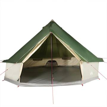 Family Tent Tipi 6-Person Green Waterproof