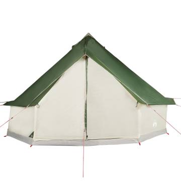 Family Tent Tipi 6-Person Green Waterproof