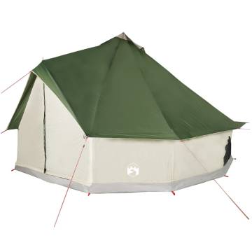 Family Tent Tipi 6-Person Green Waterproof