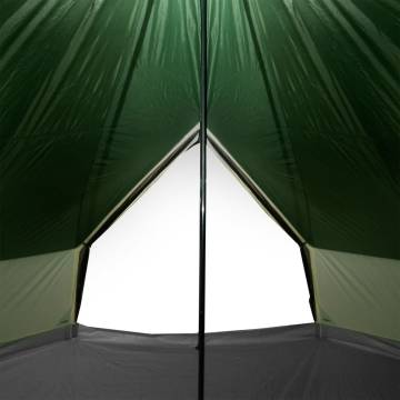 Family Tent Tipi 6-Person Green Waterproof