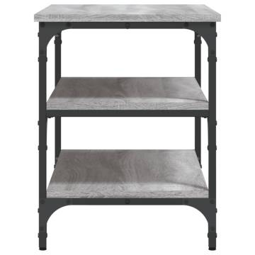 Shoe Bench Grey Sonoma 70x38.5x49 cm Engineered Wood