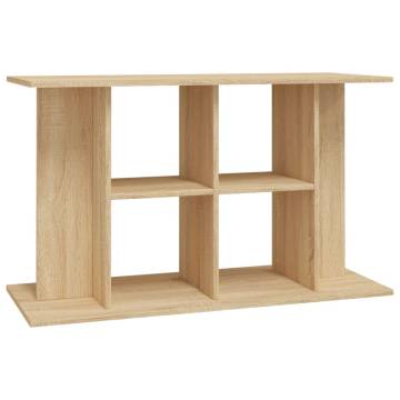 Aquarium Stand Sonoma Oak 100x40x60 cm Engineered Wood