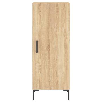 Highboard Sonoma Oak 34.5x34x180 cm Engineered Wood