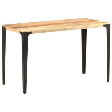 Dining Table 120x60x76 cm Solid Mango Wood