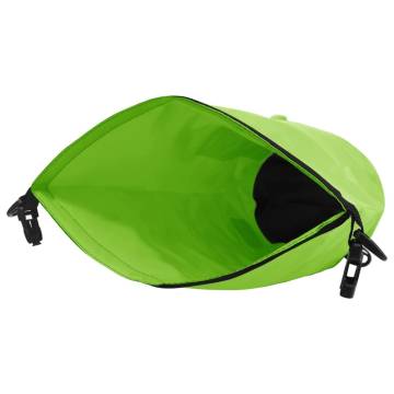 Dry Bag with Zipper Green 15 L PVC