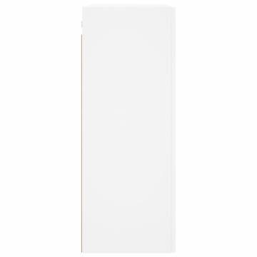 Wall Mounted Cabinets 2 pcs White 69.5x34x90 cm