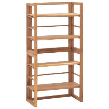 Shelving Unit 60x30x120 cm Solid Teak Wood