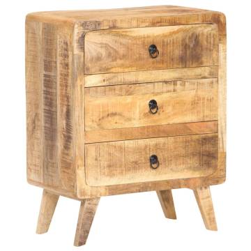 Sideboard 60x35x75 cm Rough Mango Wood