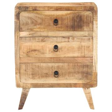 Sideboard 60x35x75 cm Rough Mango Wood