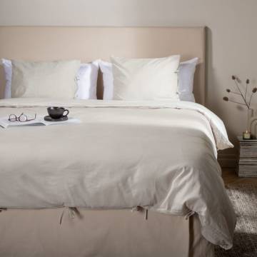 Venture Home Bed Set Jenna 220x240 cm Cotton Sand