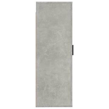 Wall Mounted TV Cabinet Concrete Grey 40x34,5x100 cm