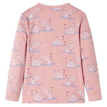 Kids' Pyjamas with Long Sleeves Light Pink 92