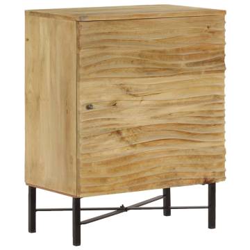 Sideboard Solid Mango Wood 60x35x75 cm