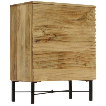 Sideboard Solid Mango Wood 60x35x75 cm