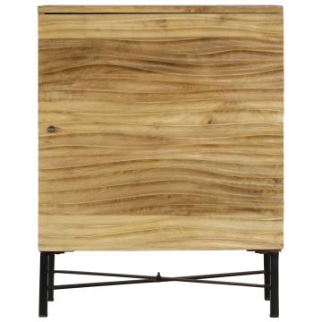 Sideboard Solid Mango Wood 60x35x75 cm