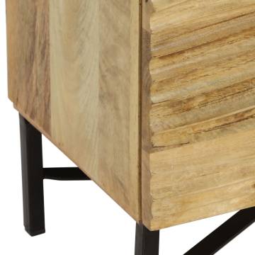 Sideboard Solid Mango Wood 60x35x75 cm