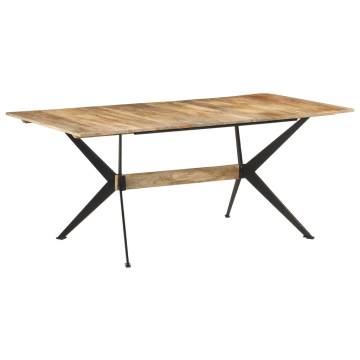 Dining Table 180x90x76 cm Solid Mango Wood