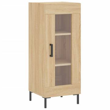 Highboard Sonoma Oak 34.5x34x180 cm Engineered Wood