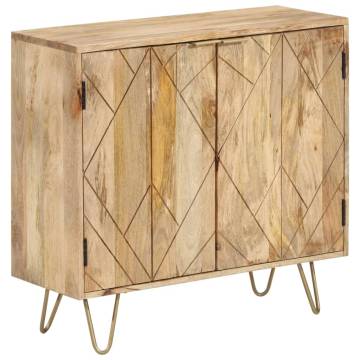 Sideboard 80x30x75 cm Solid Wood Mango