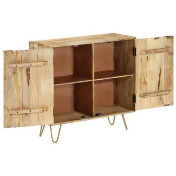 Sideboard 80x30x75 cm Solid Wood Mango