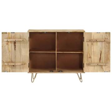 Sideboard 80x30x75 cm Solid Wood Mango