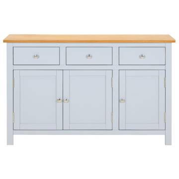 Sideboard 110x33.5x70 cm Solid Oak Wood