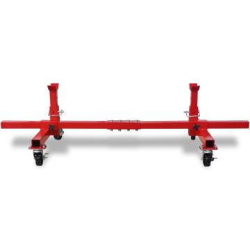 Mobile Axle Stand Red