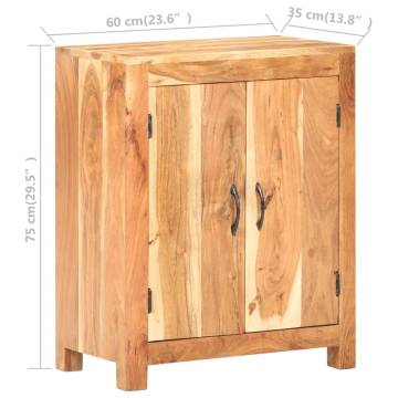 Sideboard 60x35x75 cm Solid Acacia Wood