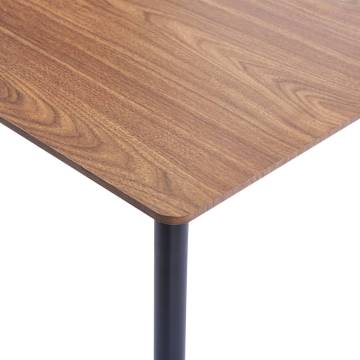 Dining Table Brown 200x100x75 cm MDF