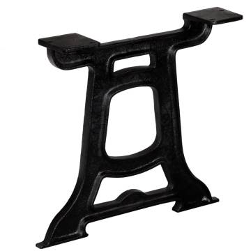 Coffee Table Legs 2 pcs Y-Frame Cast Iron