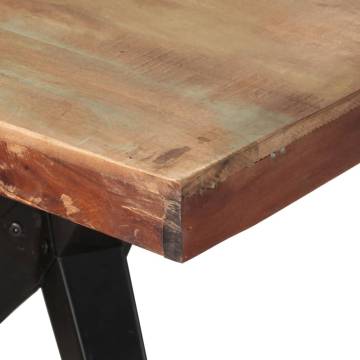 Dining Table 200x90x76 cm Solid Reclaimed Wood