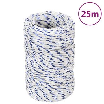 Boat Rope White 2 mm 25 m Polypropylene