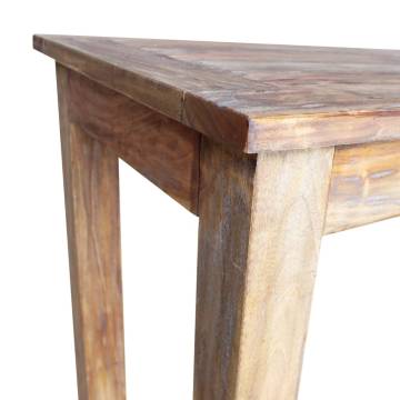 Dining Table Solid Reclaimed Wood 120x60x77 cm