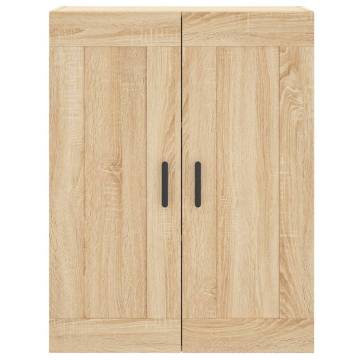 Highboard Sonoma Oak 69.5x34x180 cm Engineered Wood