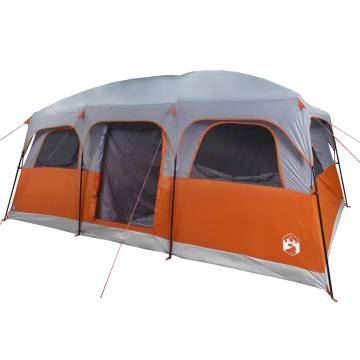 Family Tent Cabin 9-Person Grey Waterproof