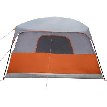 Family Tent Cabin 9-Person Grey Waterproof