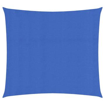 Sunshade Sail 160 gm² Square Blue 4.5x4.5 m HDPE