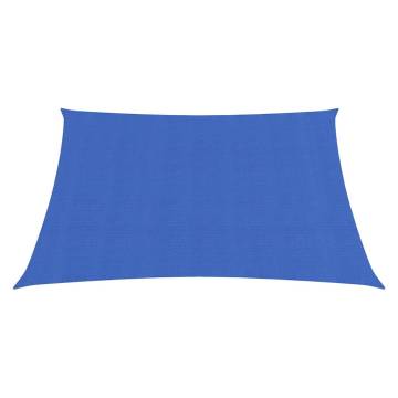 Sunshade Sail 160 gm² Square Blue 4.5x4.5 m HDPE