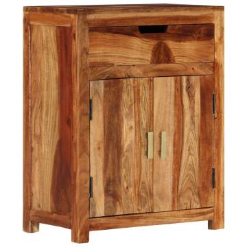 Sideboard 58.5x35x75.5 cm Solid Wood Acacia