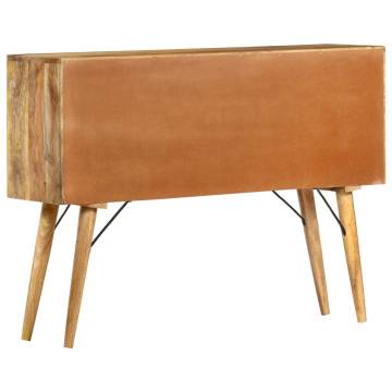 Sideboard 110x30x82 cm Solid Mango Wood