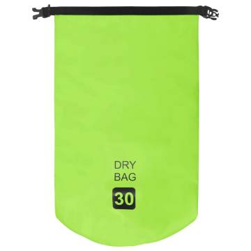 Dry Bag Green 30 L PVC