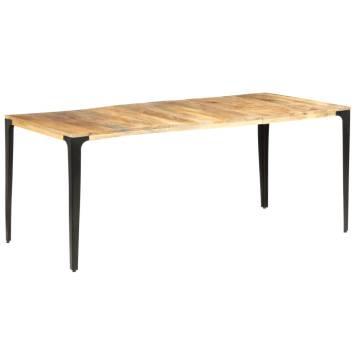 Dining Table 180x90x76 cm Solid Mango Wood