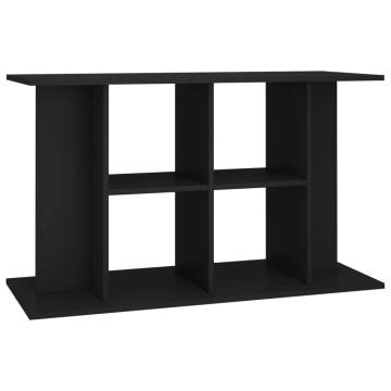 Aquarium Stand Black 100x40x60 cm Engineered Wood